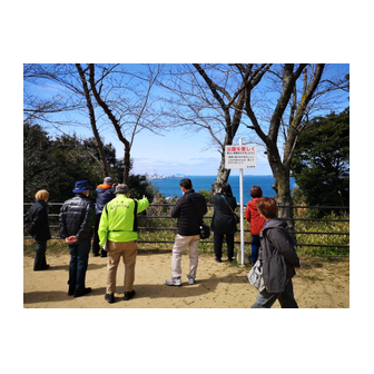 手向山公園１（関門海峡を望む）