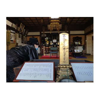 延命寺２（奇兵隊位牌拝観）