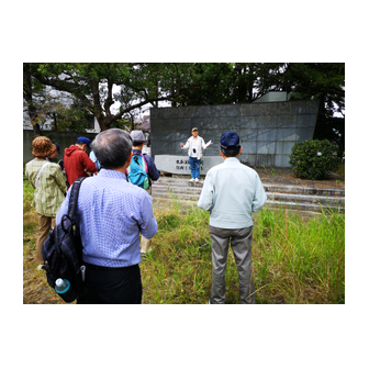 周南市代々木公園「戦災復興碑」