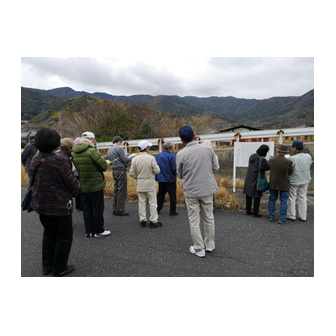 安下庄（松山藩軍上陸地）にて２