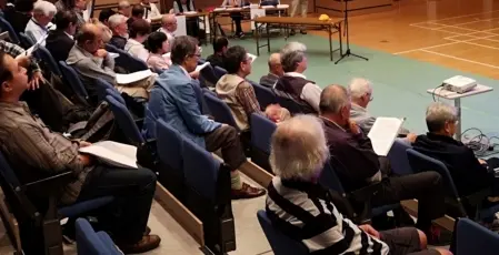 総会・特別講演会　会場の様子