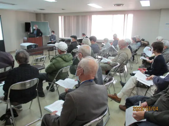 R4年度「第２回例会」会場の様子